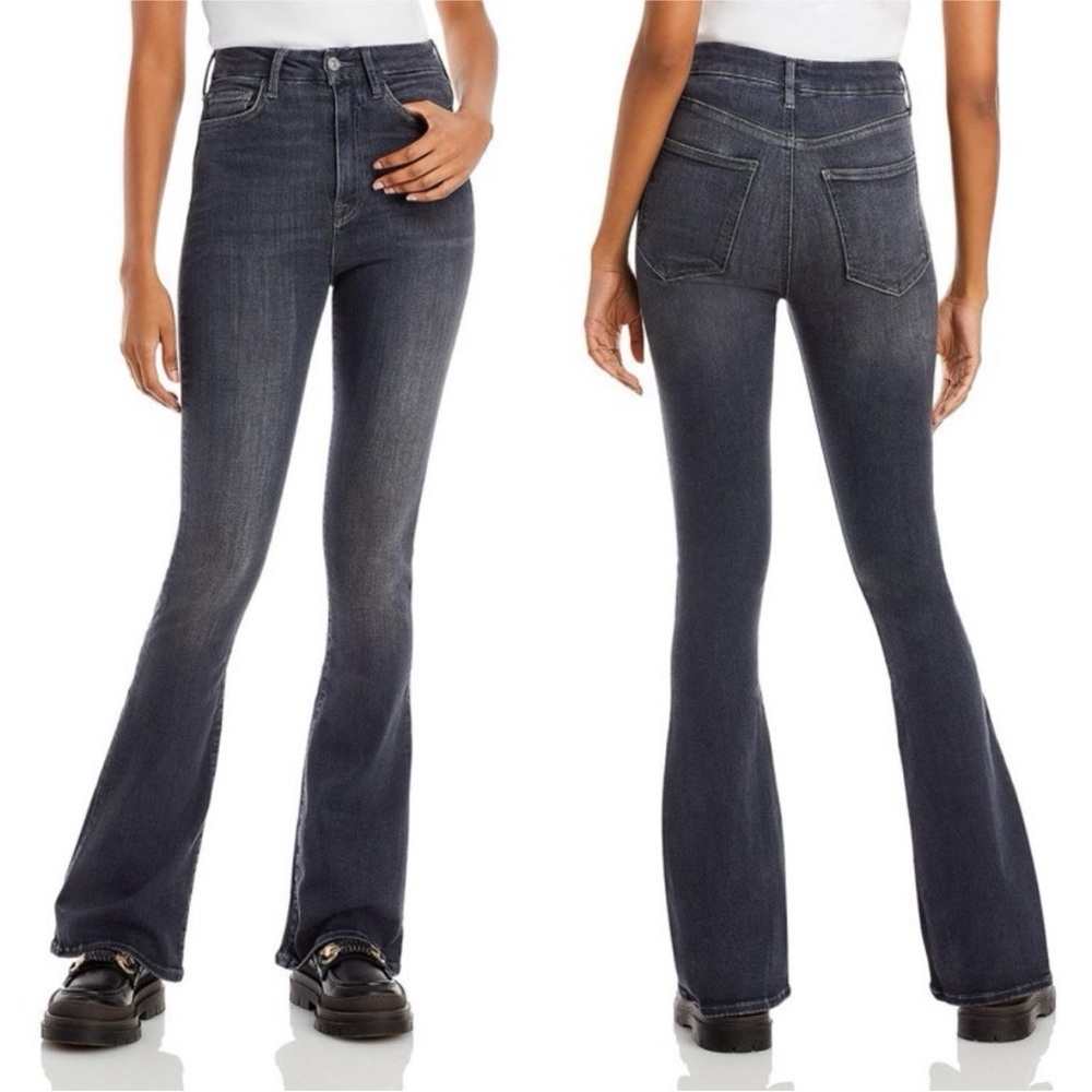 7 For All Mankind No Filter Ultra High-Rise Skinny Boot Jeans